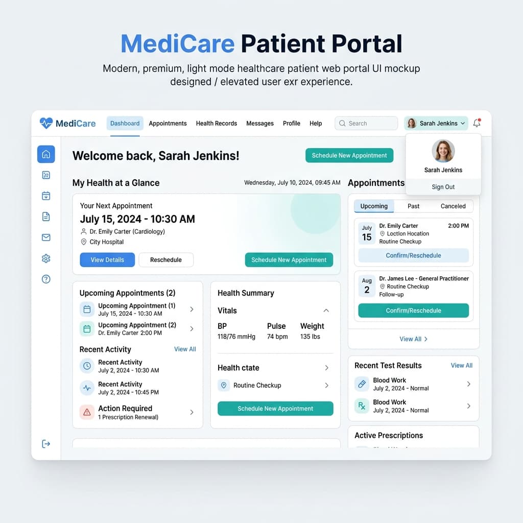 Healthcare Portal